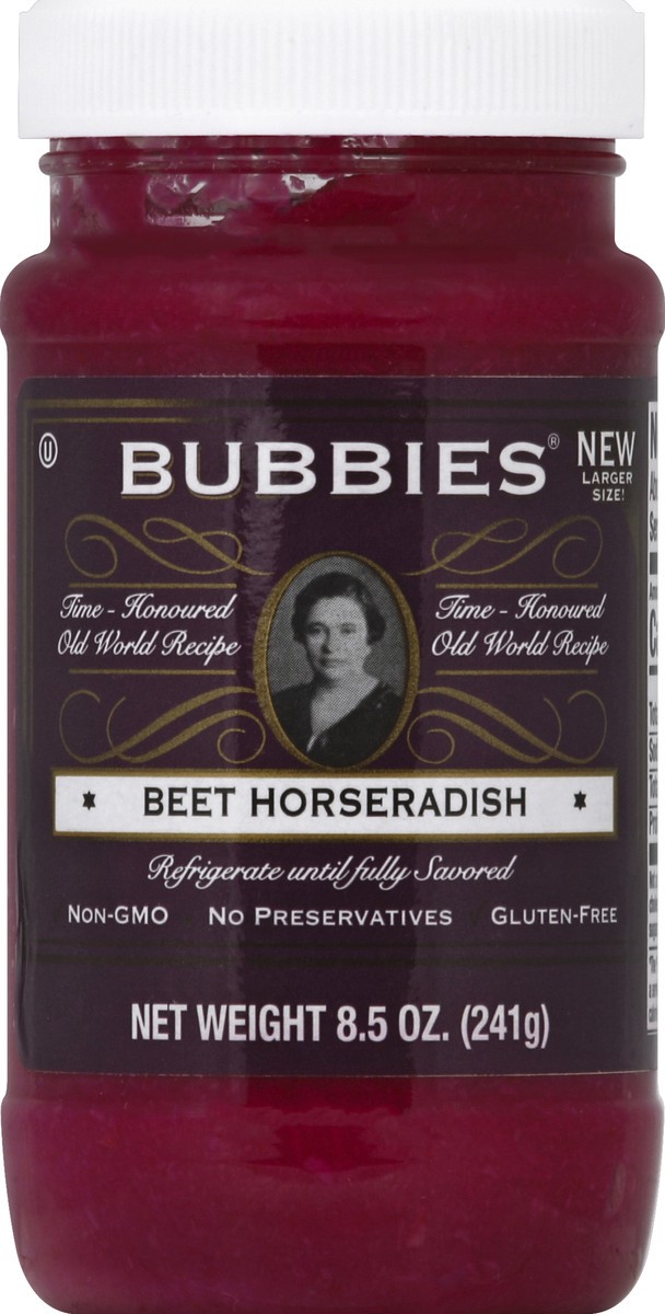 slide 1 of 8, Bubbies Horseradish 8.5 oz, 8.5 oz