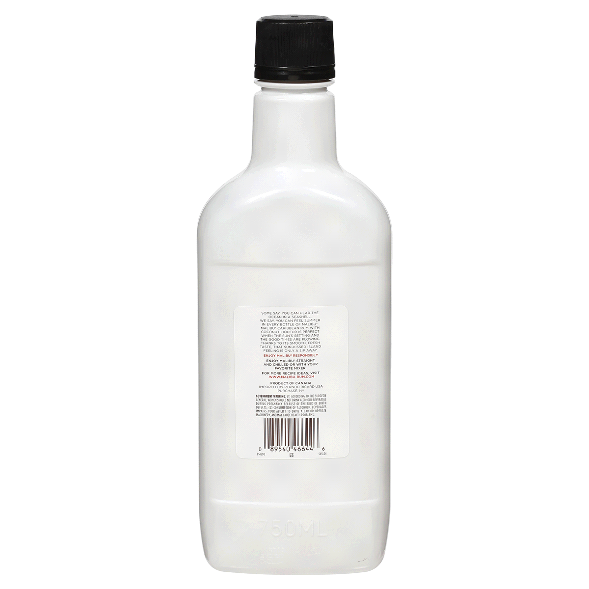 slide 2 of 2, Malibu Coconut Rum, 750 ml