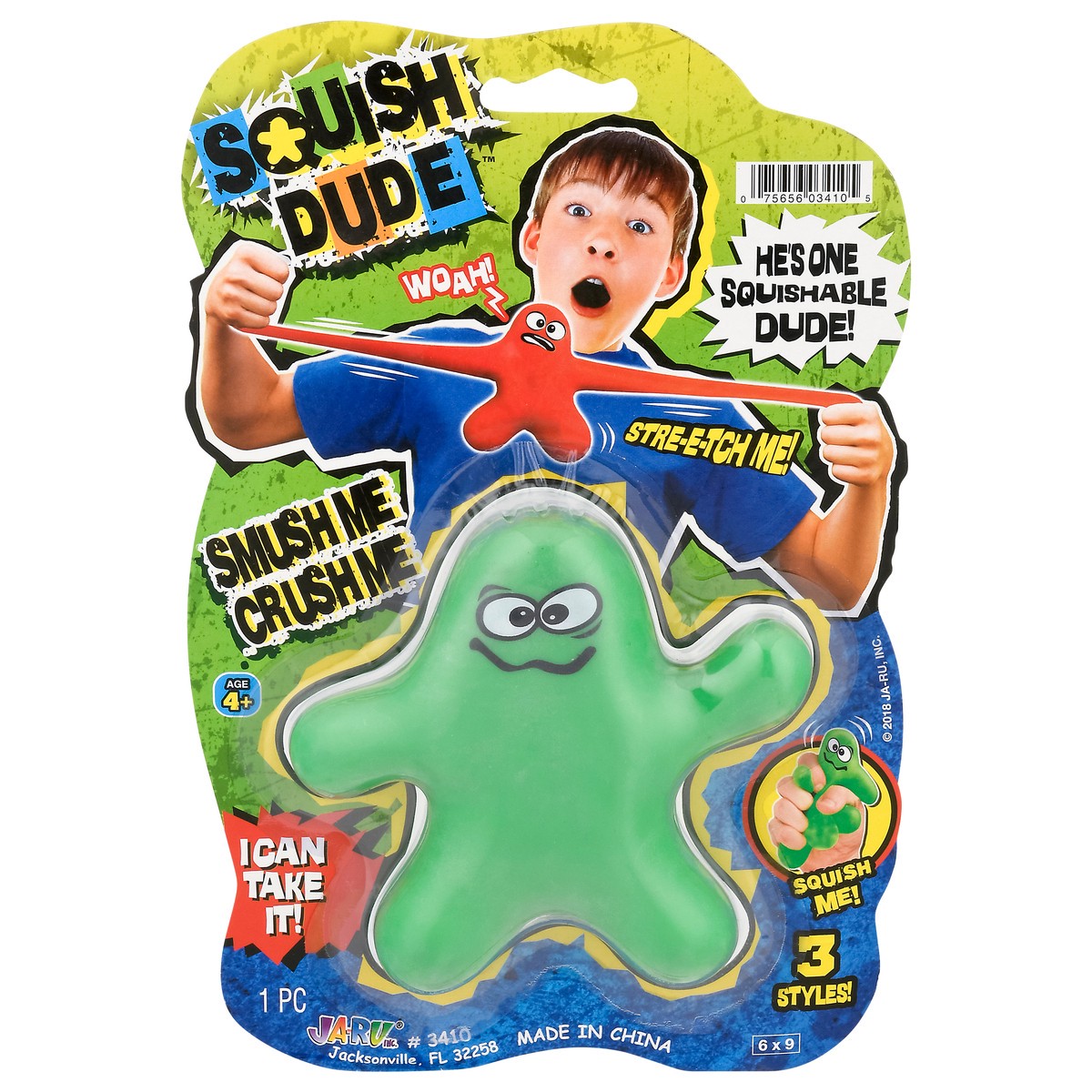 slide 1 of 9, Squish Dude Smush Me Crush Me Toys 1 ea, 1 ct