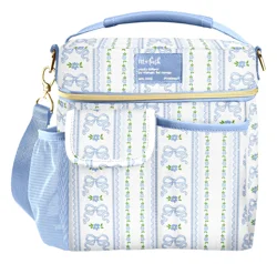 FIT N FRESH Montauk Bag Kit - Blue Wallpaper Bows