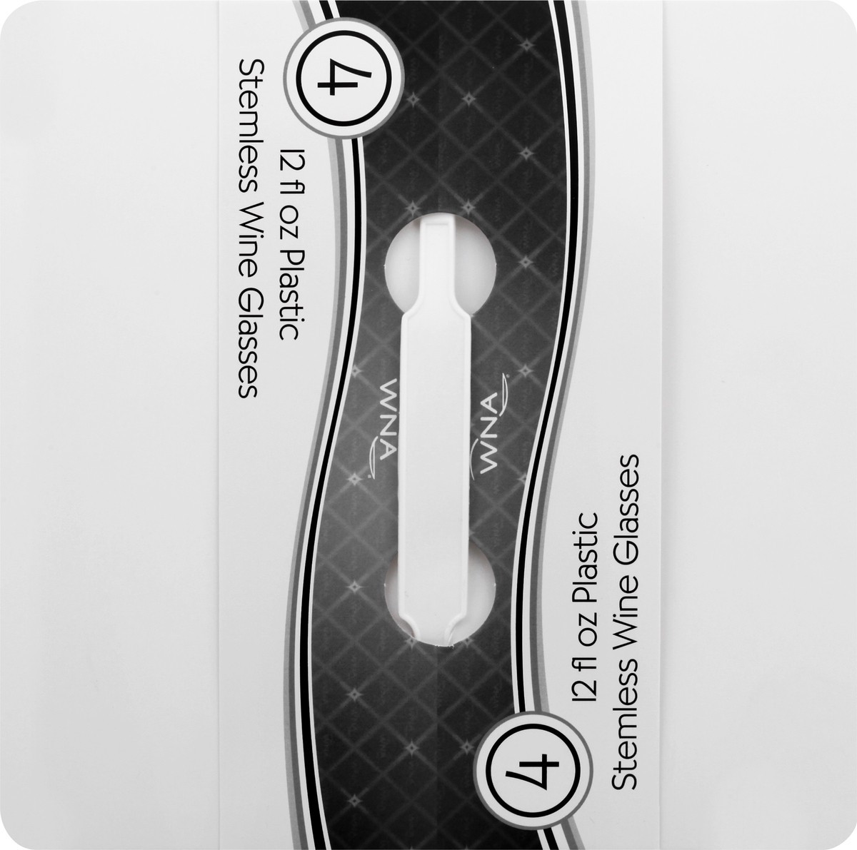 slide 2 of 8, Reserv Stemless Wine Glasses, Plastic, 4 ct