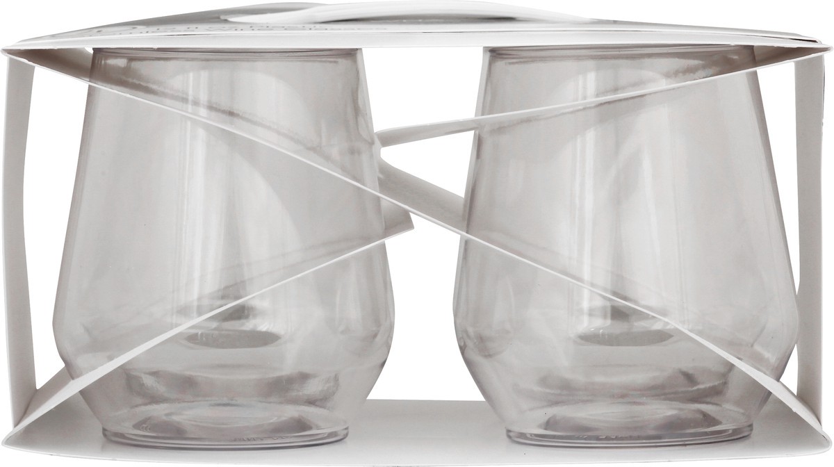 slide 5 of 8, Reserv Stemless Wine Glasses, Plastic, 4 ct