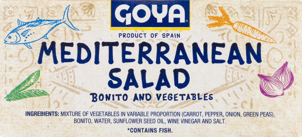 slide 3 of 12, Goya Bonito & Vegetable Mediterranean Salad, 5.29 oz