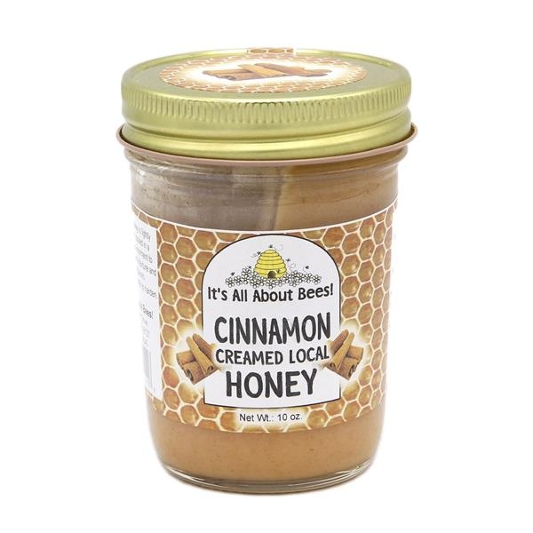 slide 1 of 1, It's All About Bees Cinnamon Creamed Local Honey, 10 oz