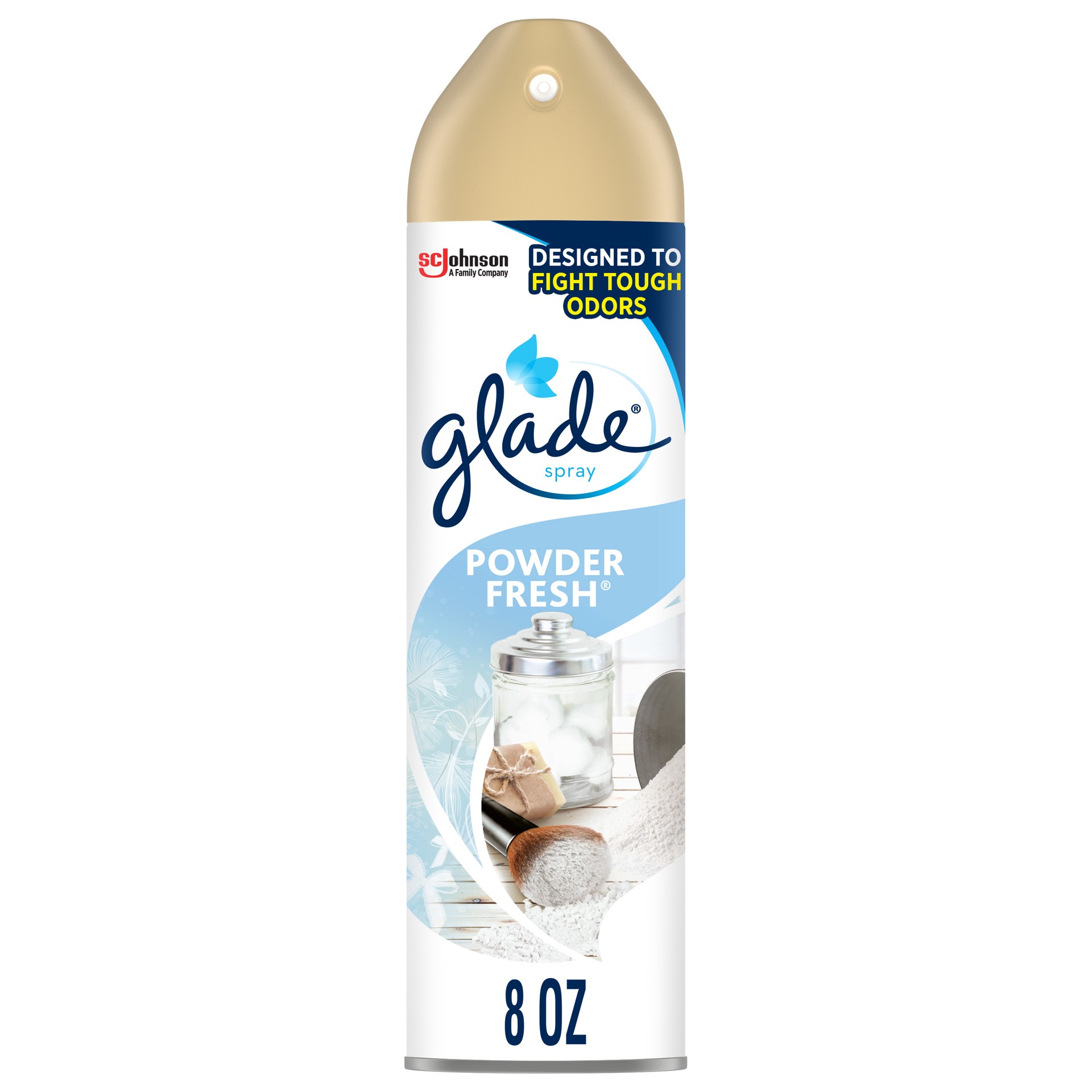 slide 2 of 5, Glade Aersl Powder Fresh, 8 oz