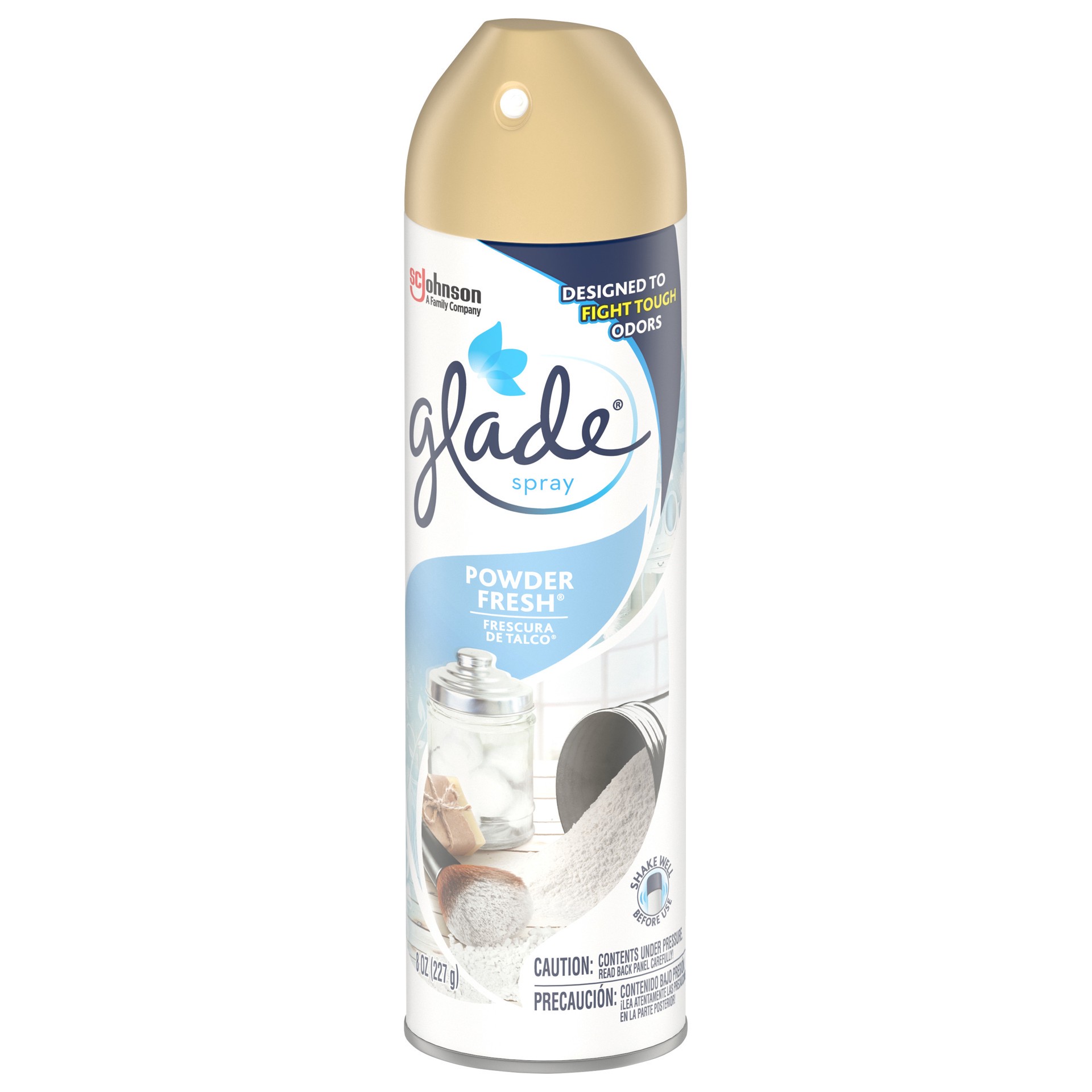 slide 3 of 5, Glade Aersl Powder Fresh, 8 oz