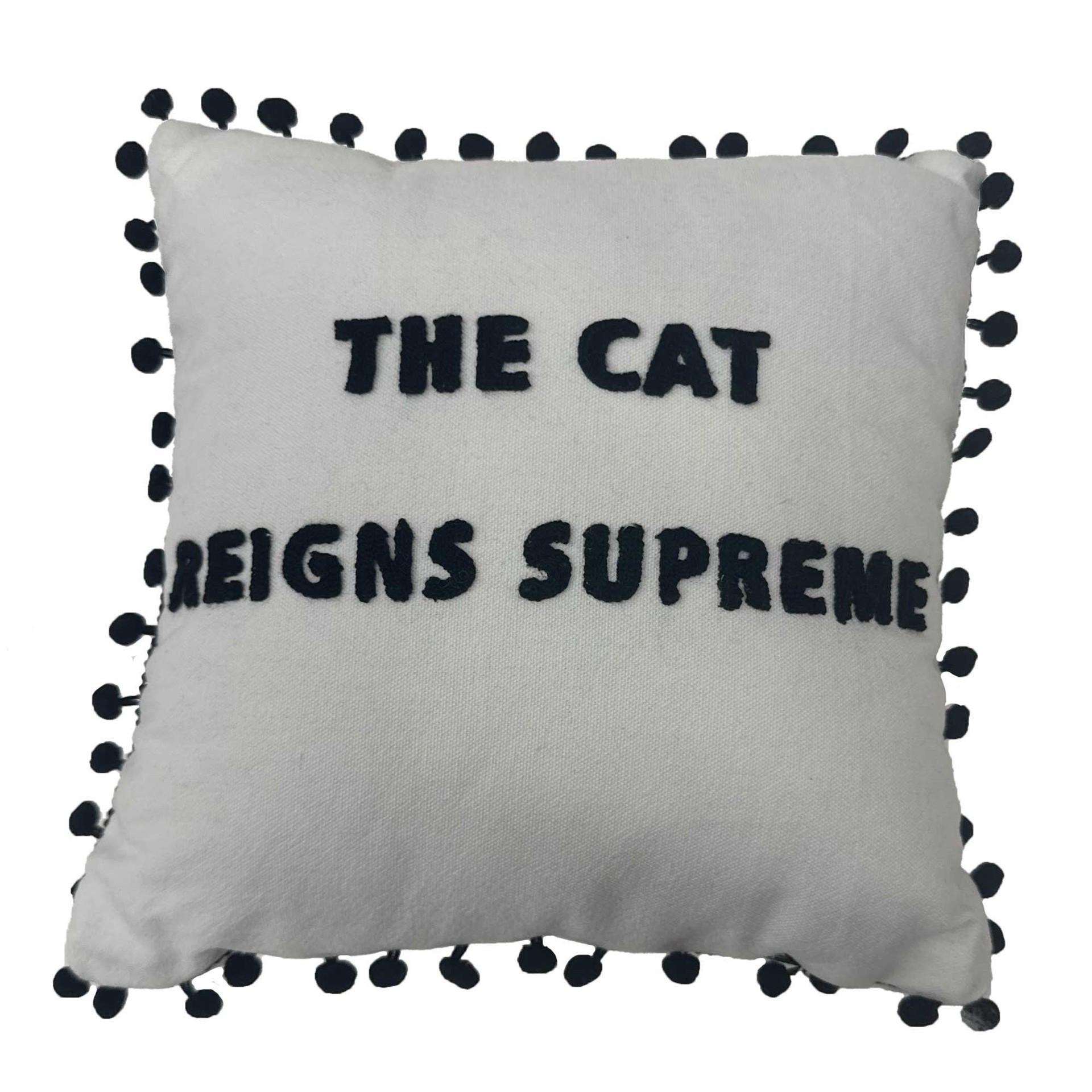 slide 1 of 1, Zanden The Cat Reigns Supreme Pillow, 1 ct