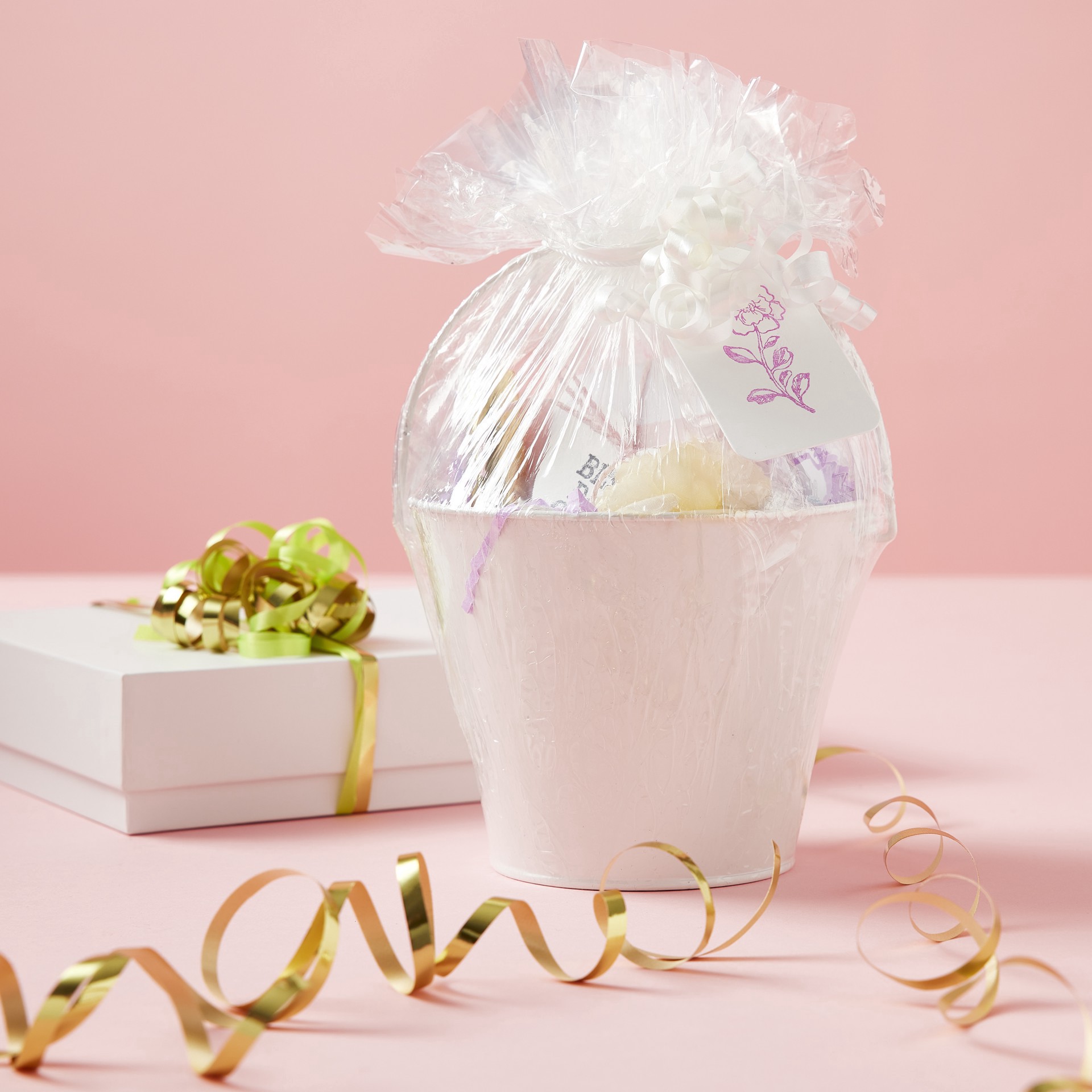 slide 2 of 3, 30" Clear Shrink Wrap Bag By Celebrate It, 30 in x 30 in