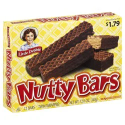 Little Debbie Nutty Bars - 12 Count