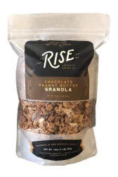 RISE Brewing Co. Chocolate Peanut Butter Granola