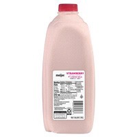 slide 3 of 5, Meijer 1% Low Fat Strawberry Milk, 1/2 gal