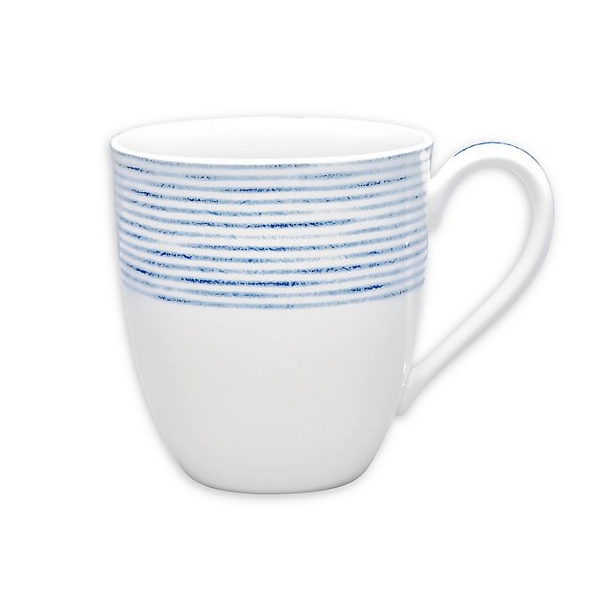 slide 1 of 1, Noritake Blue Hammock Mug, 1 ct