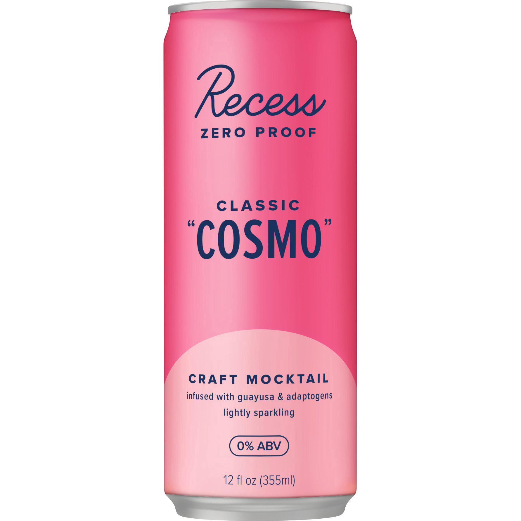 slide 1 of 1, Recess Zero Proof Craft Mocktail - Classic Cosmo, 12 oz