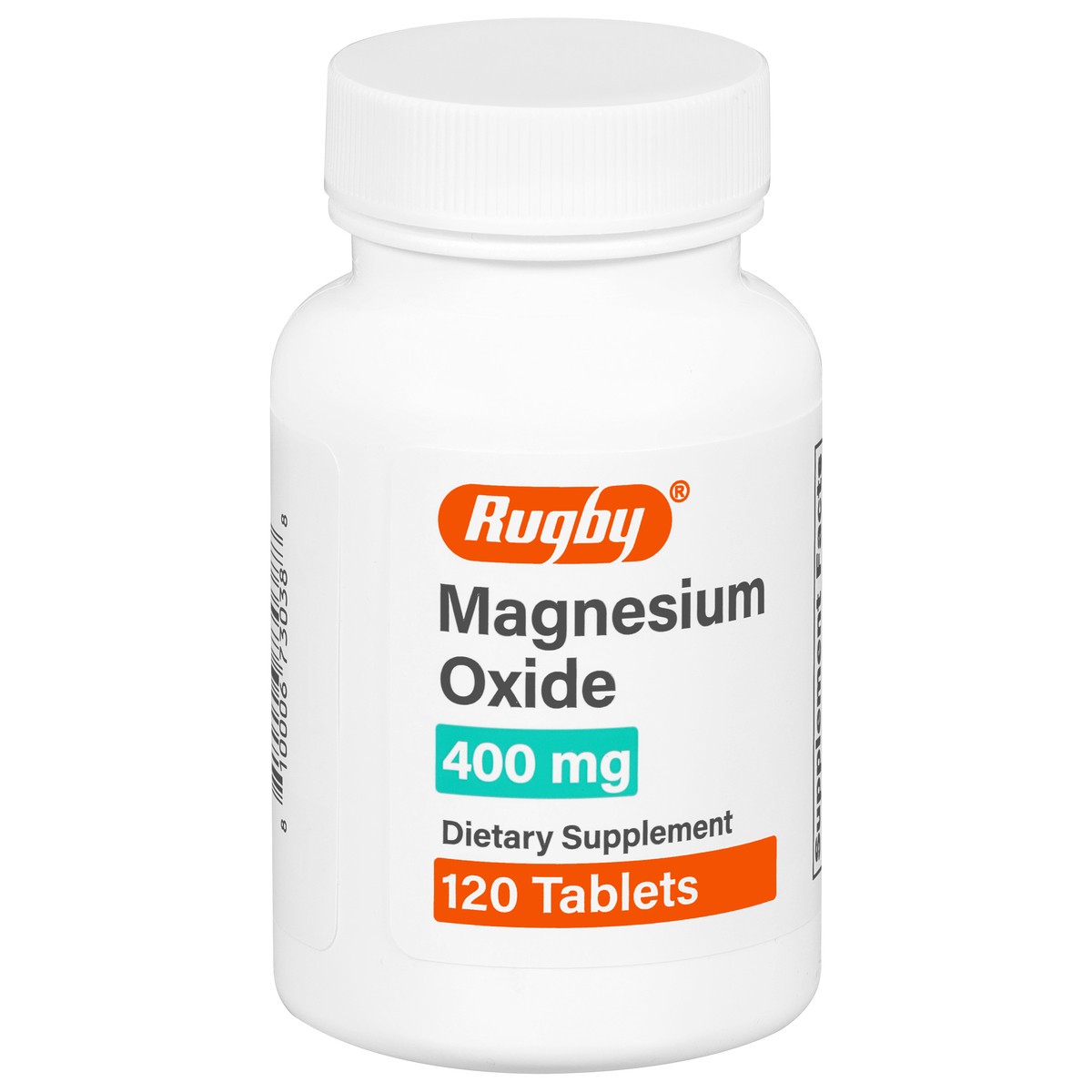 slide 14 of 14, Rugby 400 mg Magnesium Oxide 120 Tablets, 120 ct