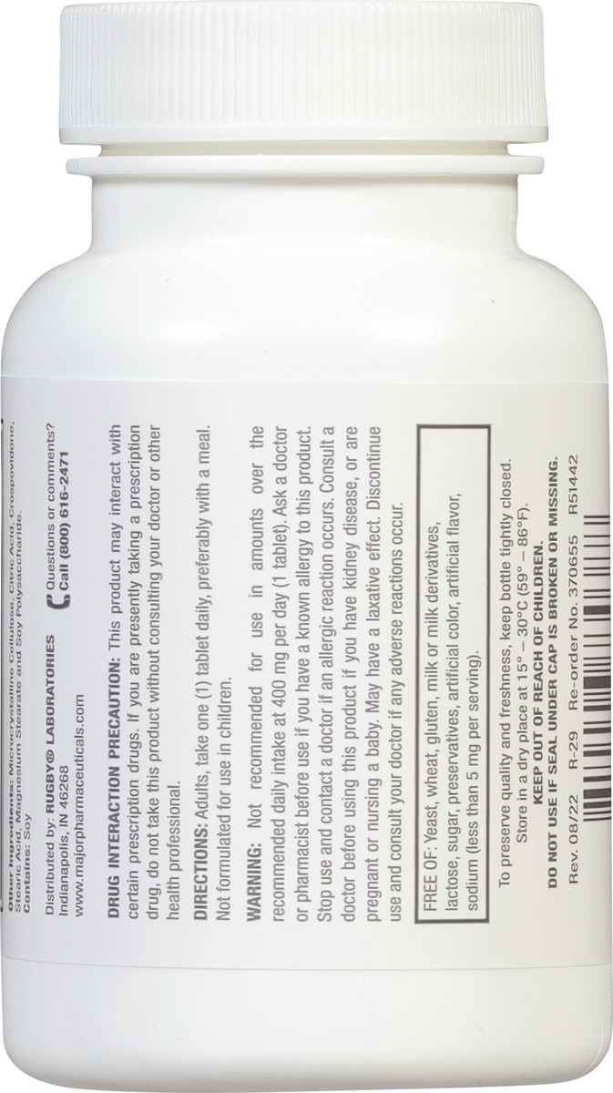 slide 4 of 14, Rugby 400 mg Magnesium Oxide 120 Tablets, 120 ct