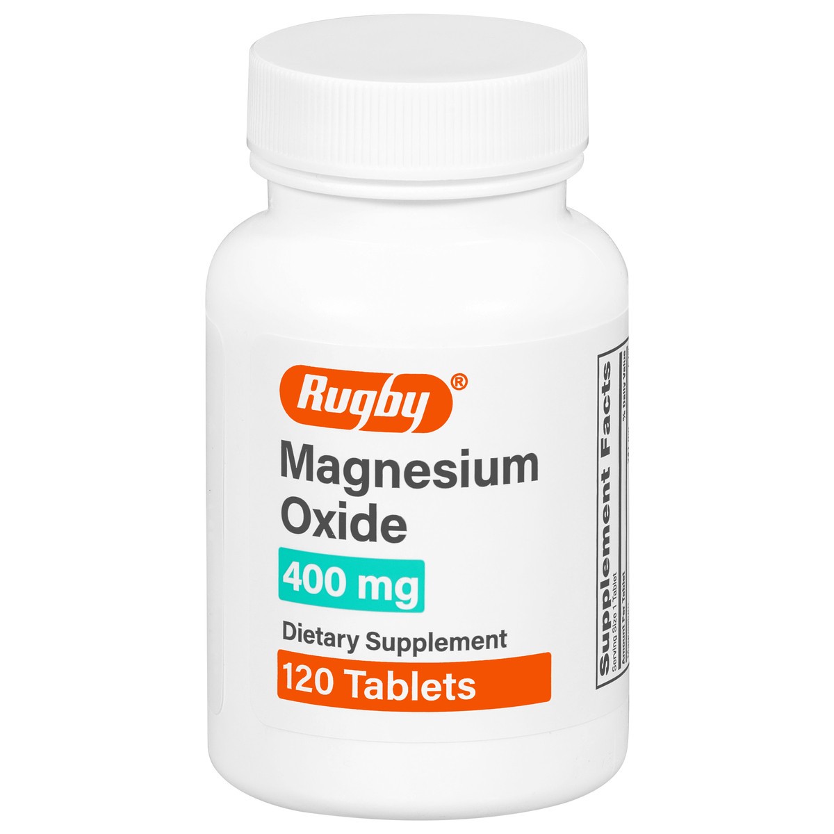 slide 10 of 14, Rugby 400 mg Magnesium Oxide 120 Tablets, 120 ct