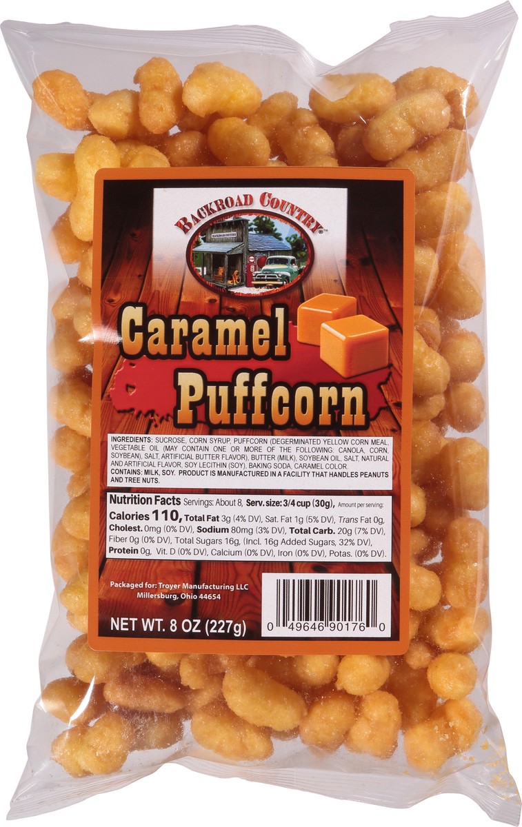 slide 7 of 12, Backroad Country Caramel Puffcorn 8 oz, 8 oz