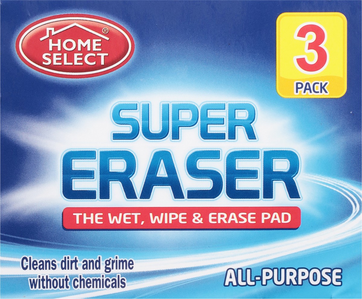 slide 13 of 14, Home Select Super Eraser 3 ea, 3 ct