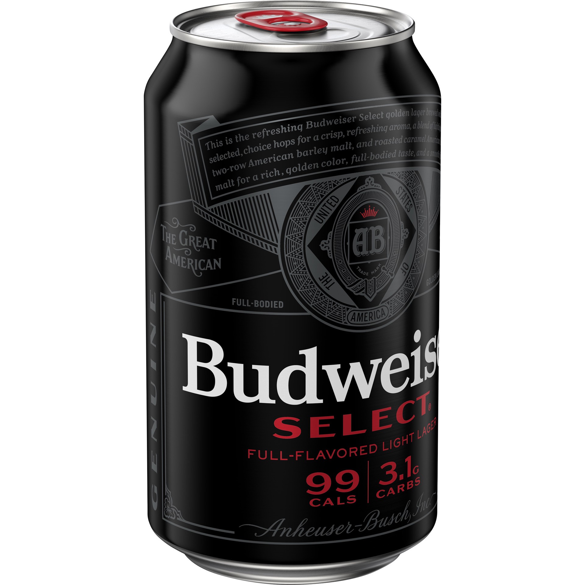 slide 2 of 4, Budweiser Select Light Beer,  12 fl. oz. Can, 12 fl oz