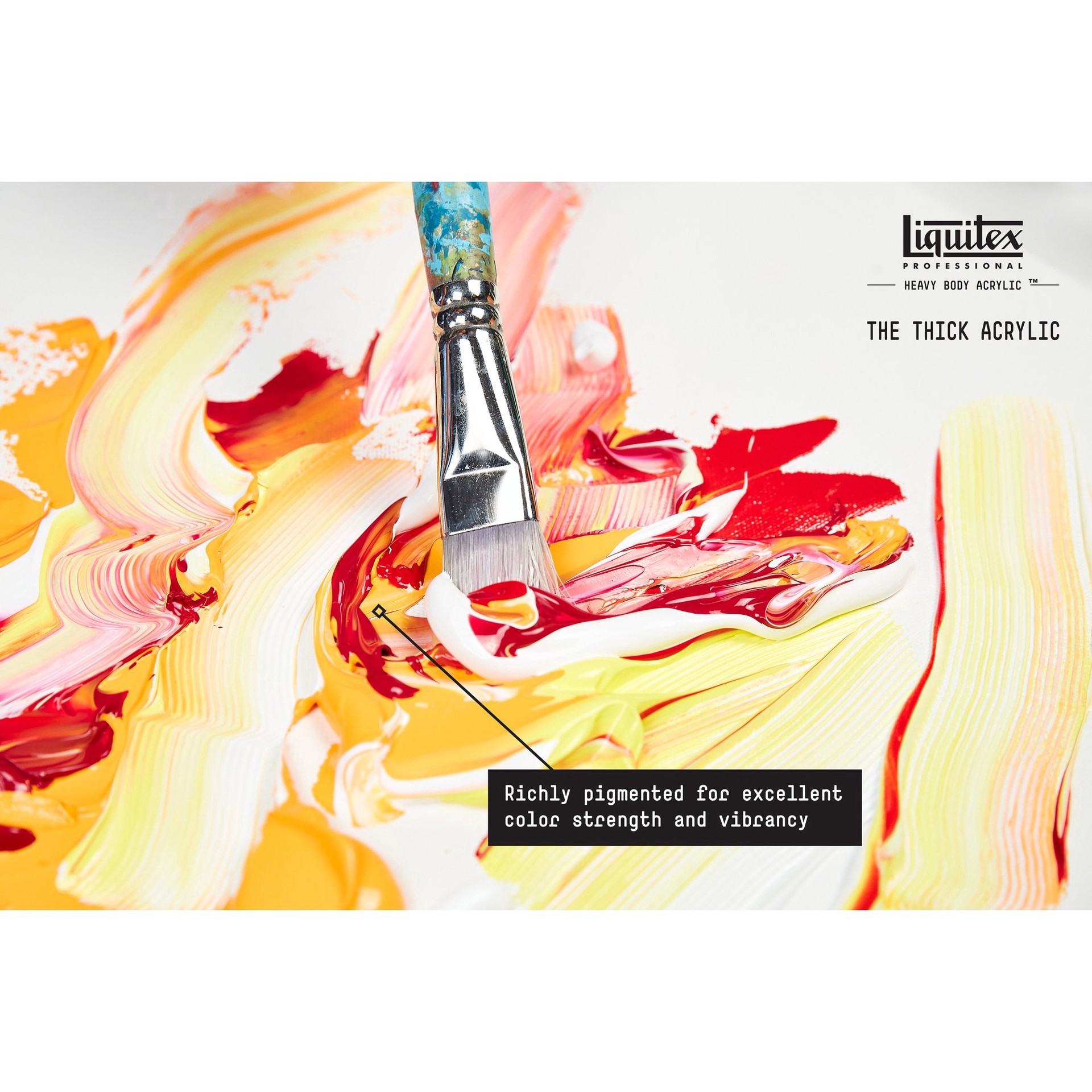 slide 5 of 6, Liquitex Heavy Body Acrylic Classic 6 Paint Set, 59 ml