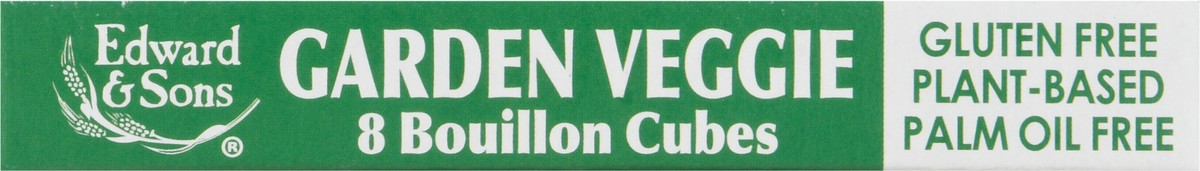 slide 8 of 13, Edward & Sons Gluten Free Garden Veggie Bouillon Cube, 2.9 oz