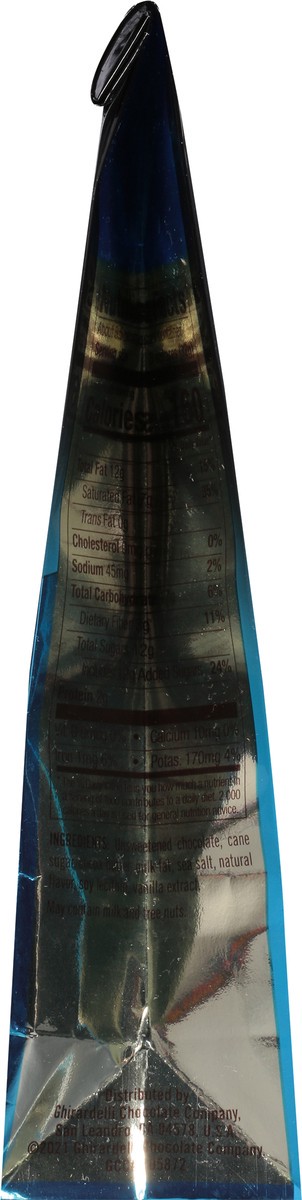 slide 5 of 9, GHIRARDELLI Intense Dark Chocolate Squares, Sea Salt 60% Cacao, 4.1 Oz Bag, 4.1 oz