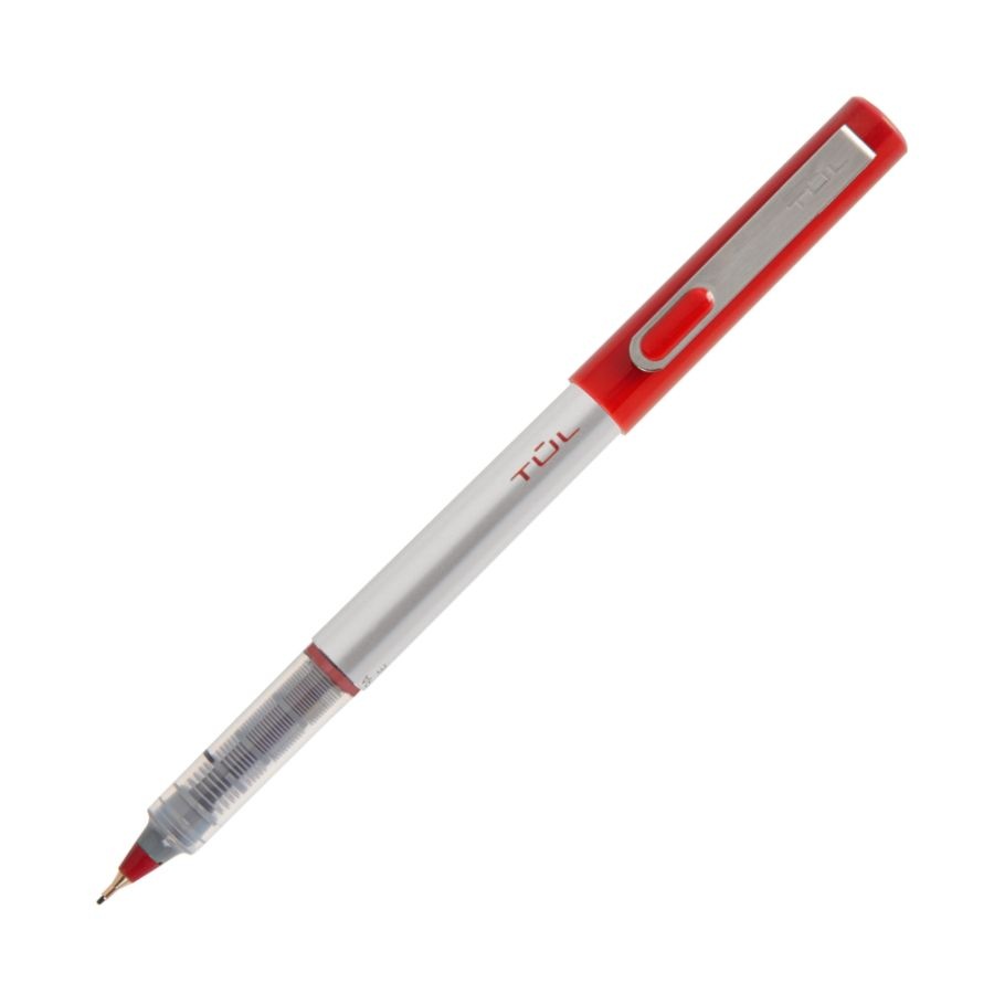 slide 6 of 10, TUL Fine Liner Felt-Tip Pens, Ultra-Fine Point, 0.4 Mm, Silver Barrel, Assorted Ink Colors, Pack Of 12 Pens, 12 ct