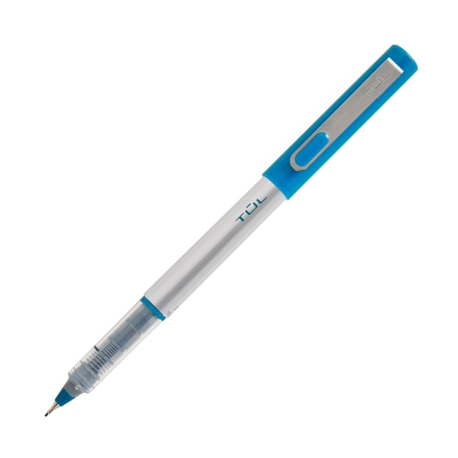 slide 9 of 10, TUL Fine Liner Felt-Tip Pens, Ultra-Fine Point, 0.4 Mm, Silver Barrel, Assorted Ink Colors, Pack Of 12 Pens, 12 ct