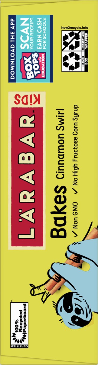 slide 7 of 9, LÄRABAR Kid Gluten Free Bar Chocolate Chip Cookie, 6 Bars, 5.76 oz, 6 ct