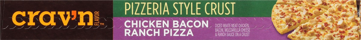 slide 7 of 10, Crav'n Flavor Chicken Bacon Ranch Pizzeria Style Pizza, 17.95 oz