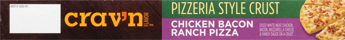 slide 5 of 10, Crav'n Flavor Chicken Bacon Ranch Pizzeria Style Pizza, 17.95 oz