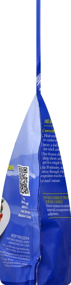 slide 8 of 8, Springer Mountain Farms Gluten Free Savory Chicken Wings 24 oz, 1.5 lb