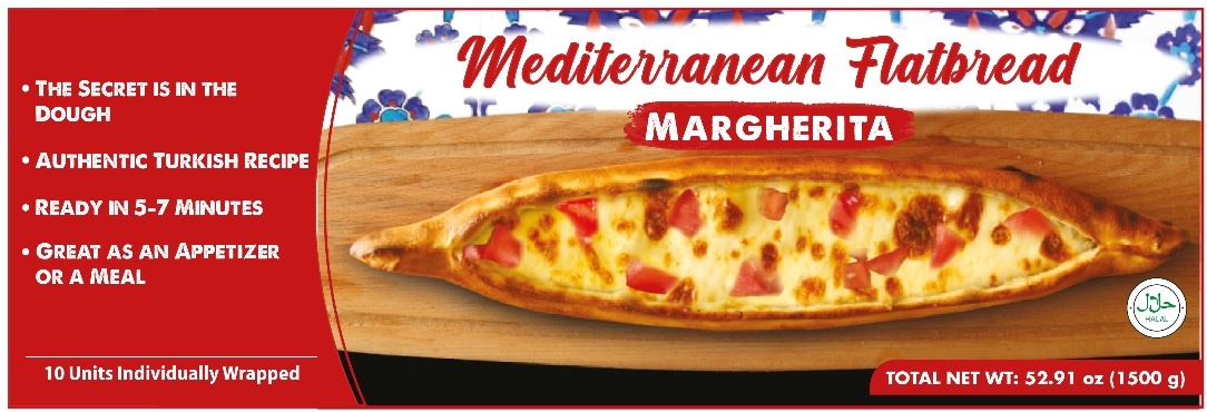slide 1 of 2, La Boulangerie Des Mediterranean Margherita Flatbread, 10 ct