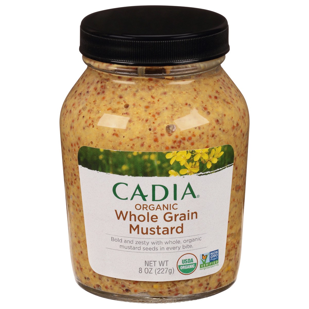 slide 3 of 13, Cadia Whole Grain Organic Mustard 8 oz, 8 oz