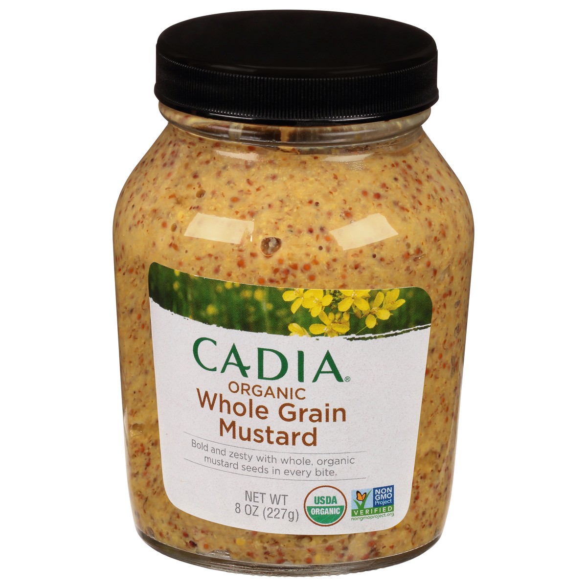 slide 13 of 13, Cadia Whole Grain Organic Mustard 8 oz, 8 oz