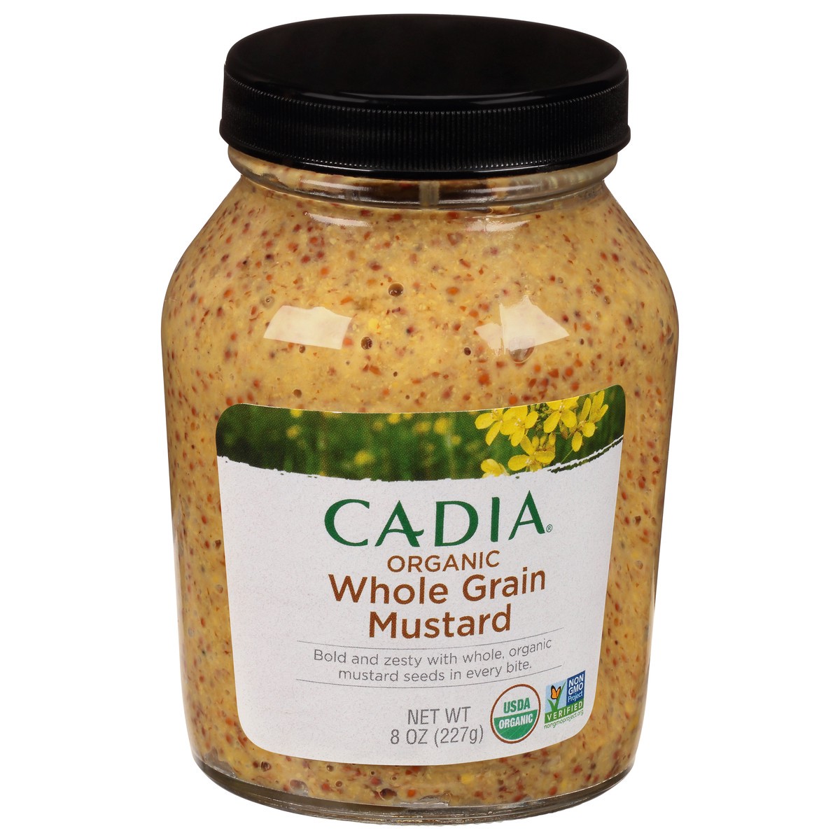 slide 5 of 13, Cadia Whole Grain Organic Mustard 8 oz, 8 oz