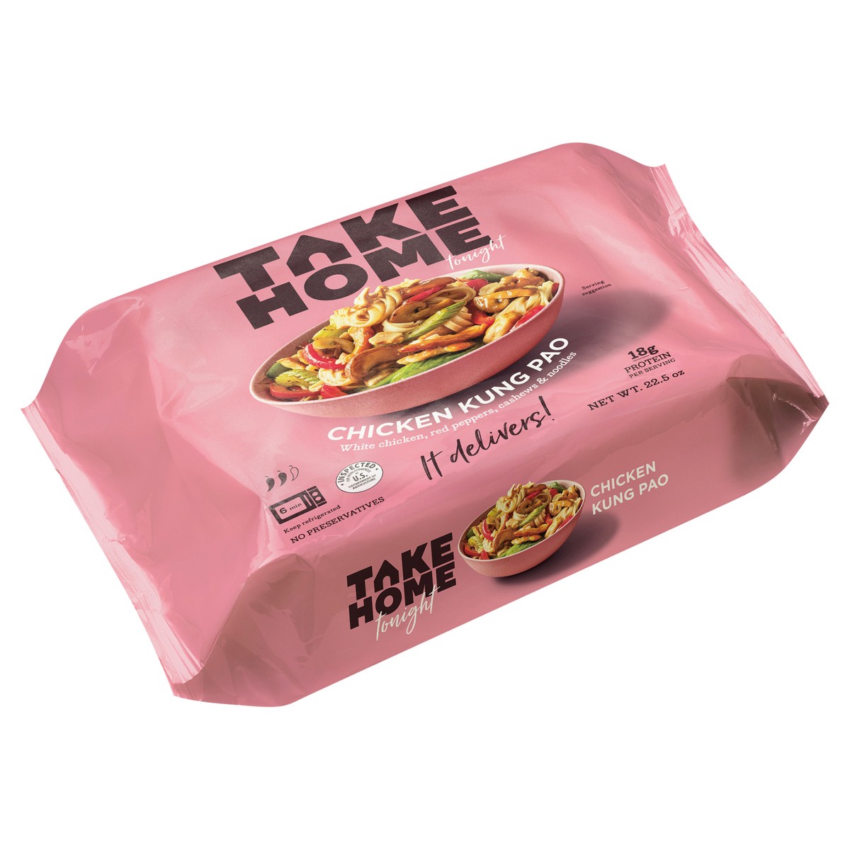 slide 5 of 6, Take Home Tonight Chicken Kung Pao Meal Kit, 22.5 oz