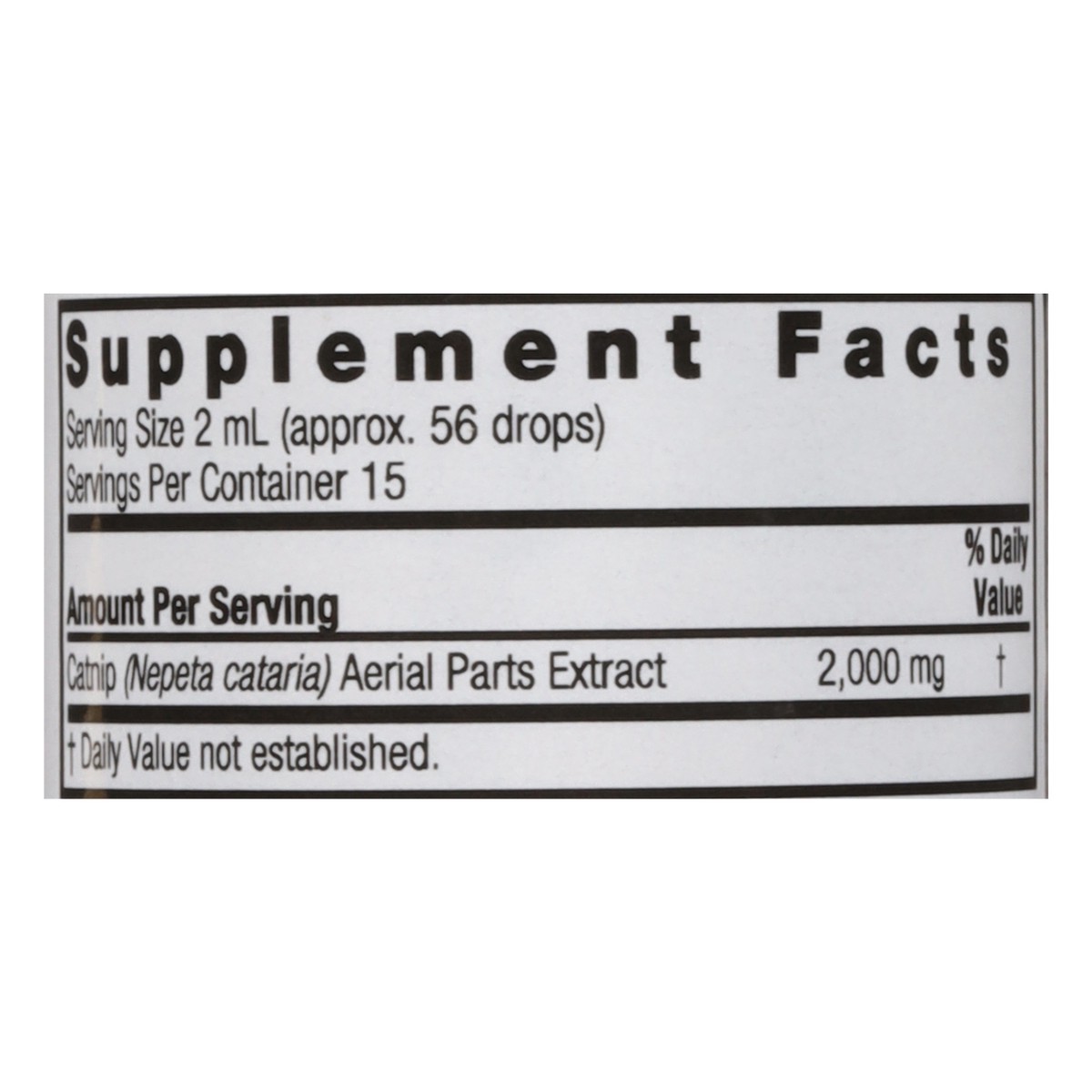 slide 6 of 12, Nature's Answer 2000 mg Catnip Extract 1 fl oz, 1 fl oz