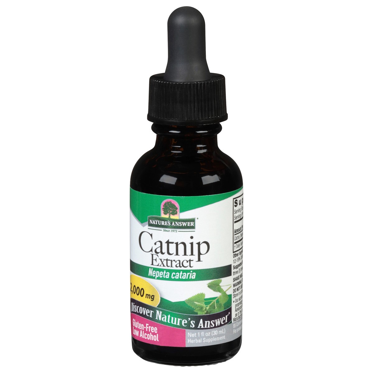 slide 2 of 12, Nature's Answer 2000 mg Catnip Extract 1 fl oz, 1 fl oz