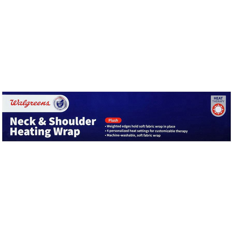 slide 2 of 5, Walgreens Neck Shoulder Heat Wrap, 1 ct