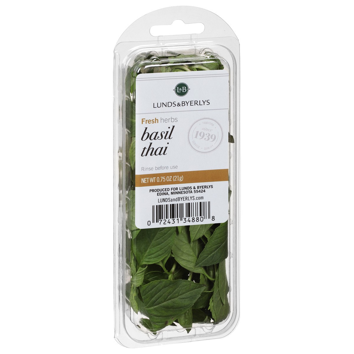 slide 6 of 9, L&B Lunds & Byerlys Fresh Herbs Thai Basil 0.75 oz, 0.75 oz