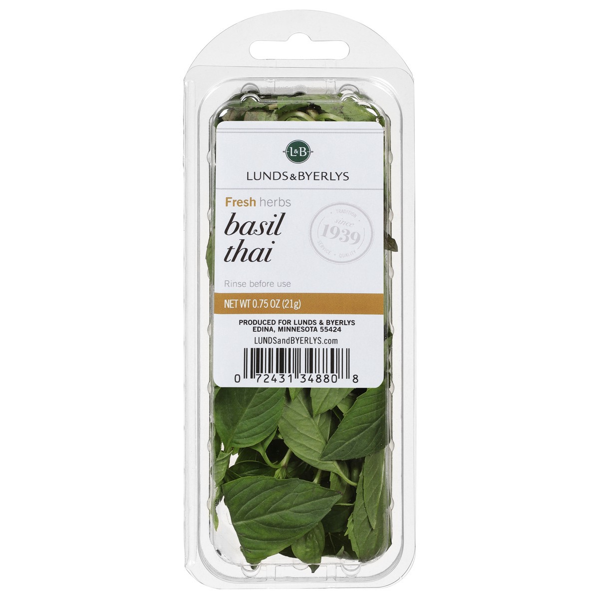 slide 9 of 9, L&B Lunds & Byerlys Fresh Herbs Thai Basil 0.75 oz, 0.75 oz