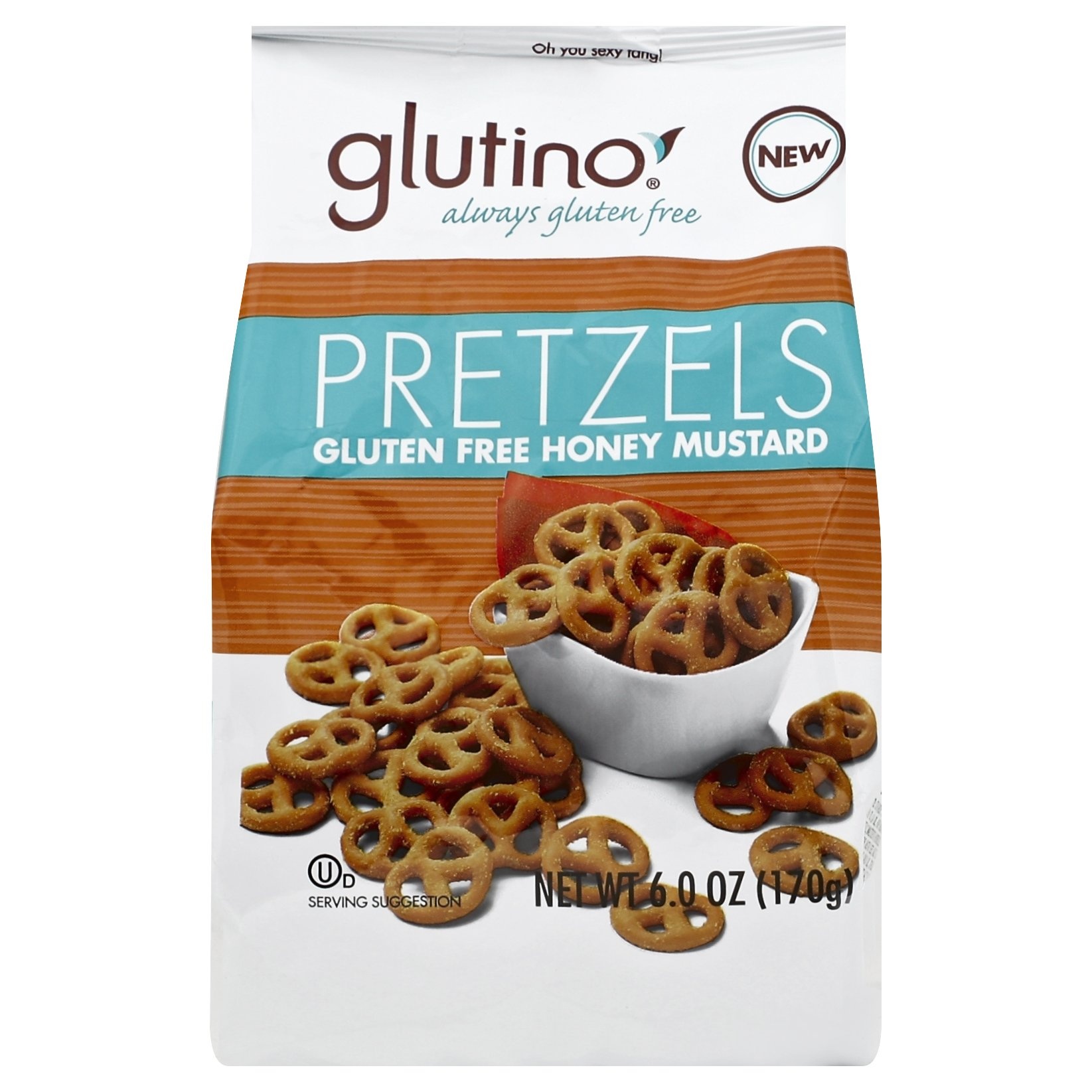 slide 1 of 5, Glutino Gluten Free Honey Mustard Pretzels, 6 oz