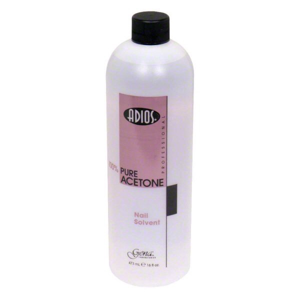 slide 1 of 1, Gena Adios Professional Pure Acetone 16 fl oz, 16 fl oz