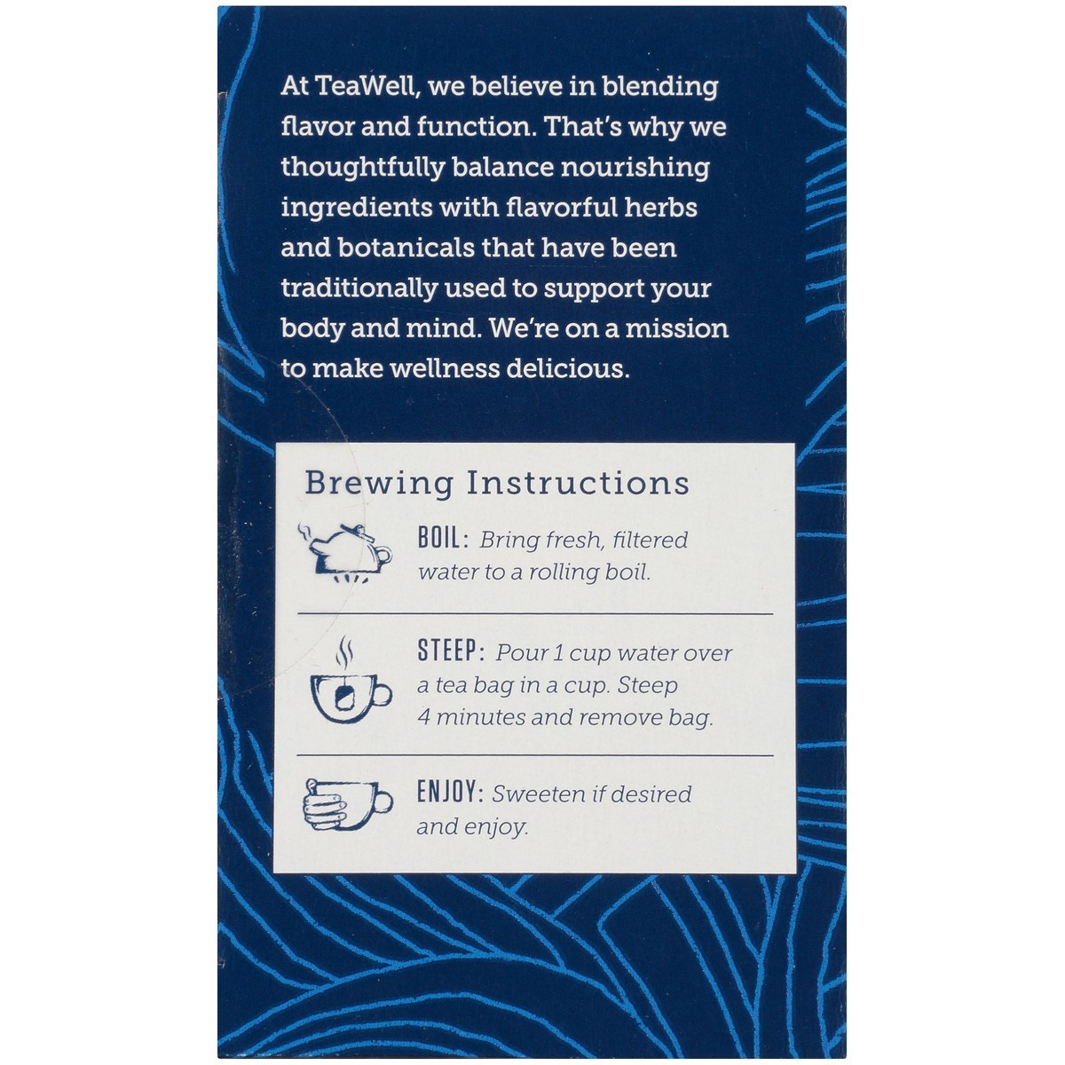 slide 2 of 9, Celestial Seasonings TeaWell Mood Tonic Organic Lemon Mint Caffeine Free Herbal Supplement Tea Bags - 0.6 oz, 0.6 oz