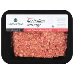 Lunds & Byerlys Hot Italian Fresh Pork Sausage 16 oz