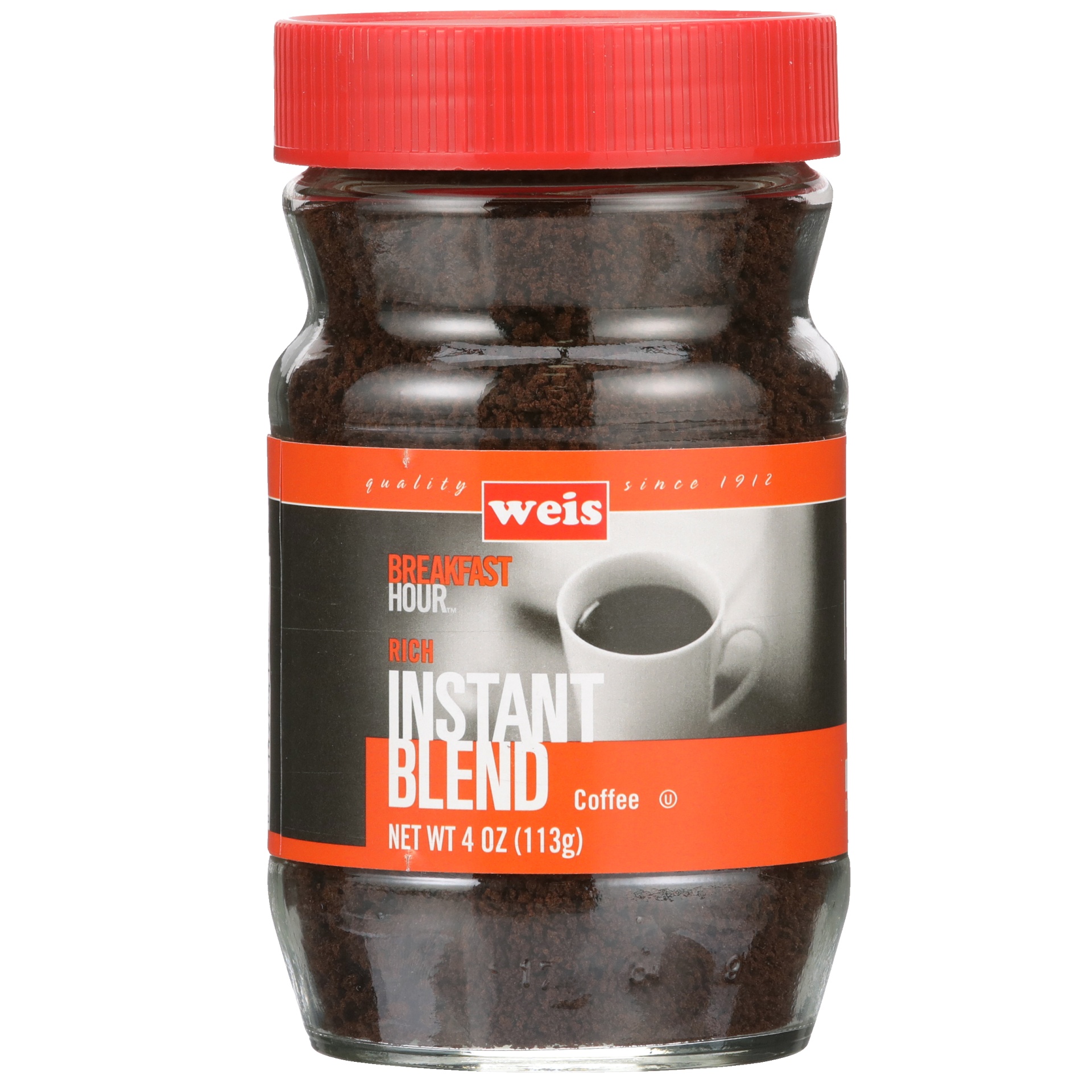 slide 1 of 6, Weis Quality Breakfast Hour Instant Coffee - 4 oz, 4 oz