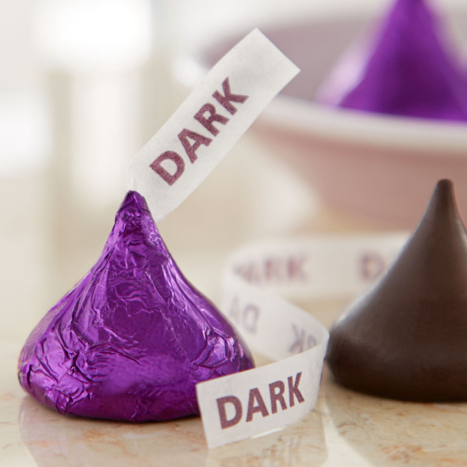 slide 6 of 8, Hershey's KISSES SPECIAL DARK Mildly Sweet Chocolate Candy Party Pack, 32.1 oz, 32.1 oz