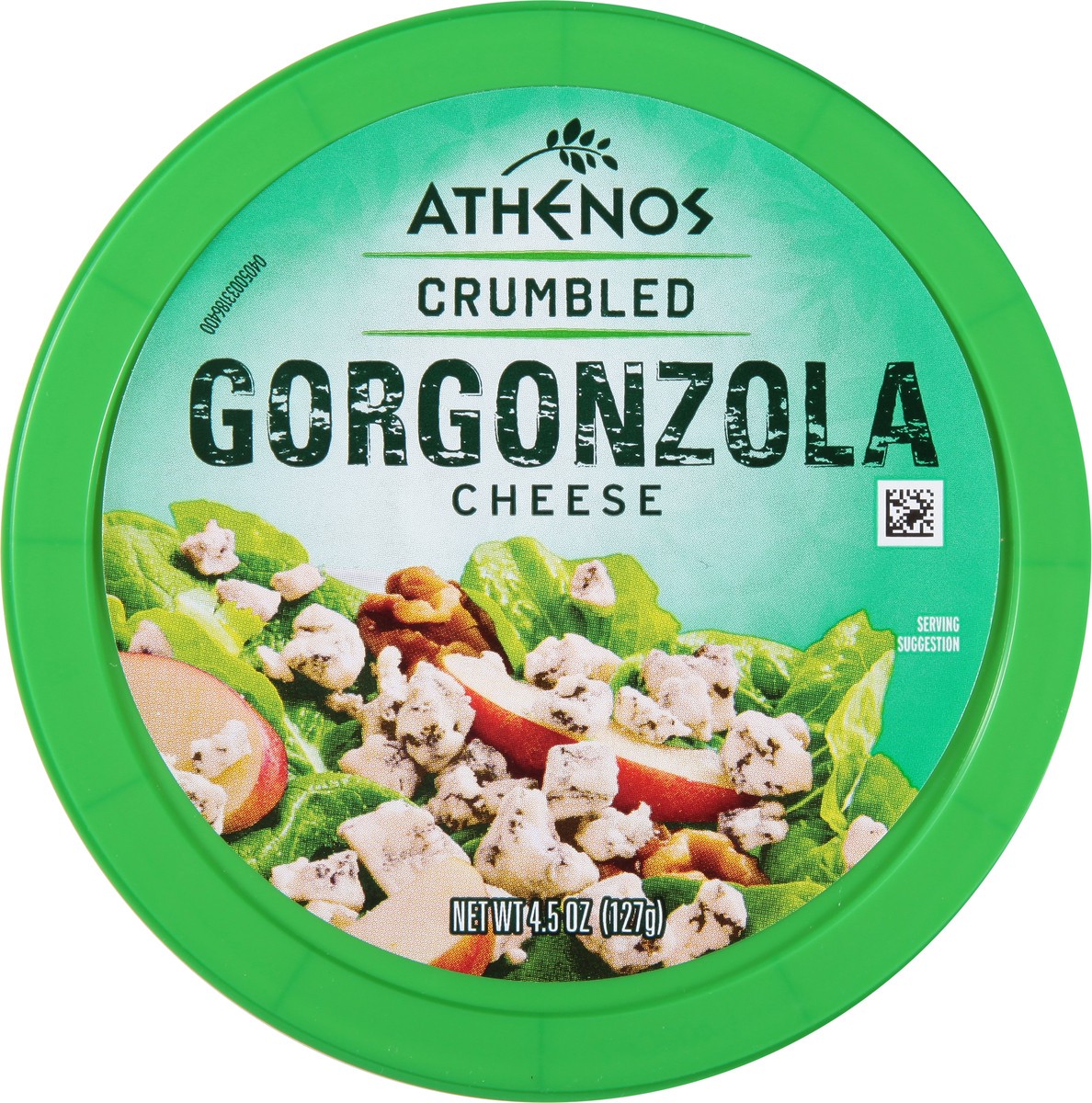 slide 4 of 11, Athenos Crumbled Gorgonzola Cheese, 4.5 oz Tub, 4.5 oz