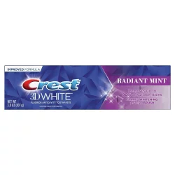 Crest Radiant Mint 3D White Whitening Toothpaste